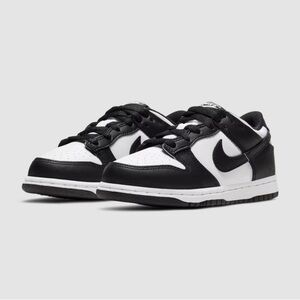 Nike Low Dunks Black and White Sneakers